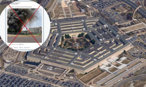 explosion near the pentagon, the fake photo that shook the stock market 1