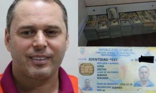prokuroria ekuadoriane lidh shqiptarin dritan gjika dhe kater persona te tjere me pastrimin e 31 milione dollareve